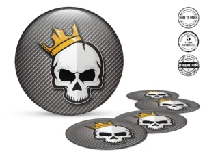 Pegatinas Silicona Estilo Racing Insignias Autos